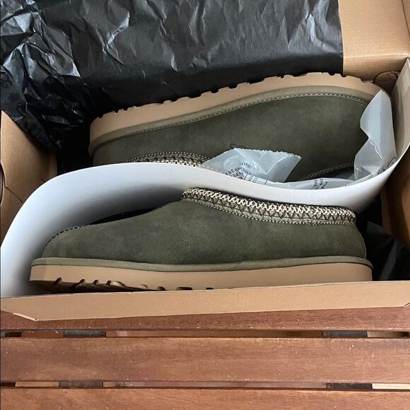 UGG Tasman Baxter Slippers Burnt Olive Men Size 8/UK 7/EU 41 main image 9